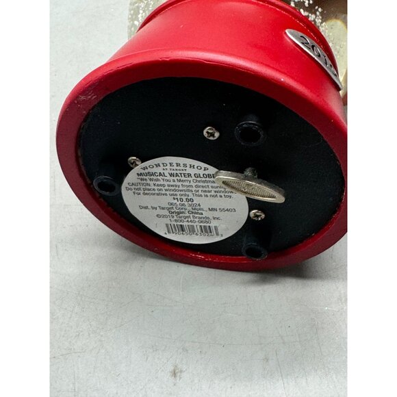 Wondershop Christmas Musical Snow Globe With Tropical Snowman 2019 Decor READ - Picture 6 of 6